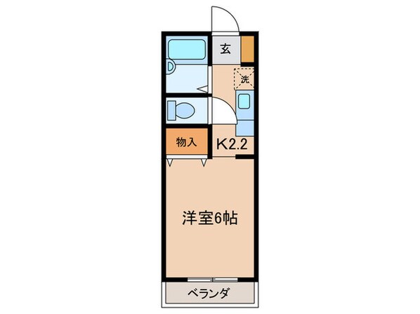 ルミエール西府の物件間取画像